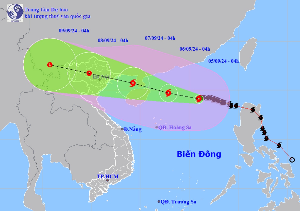 Thông báo tạm dừng đón khách do ảnh hưởng của cơn bão số 3 năm 2024