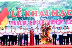 Khai mạc Mùa du lịch suối Mỡ năm 2026 thành công tốt đẹp